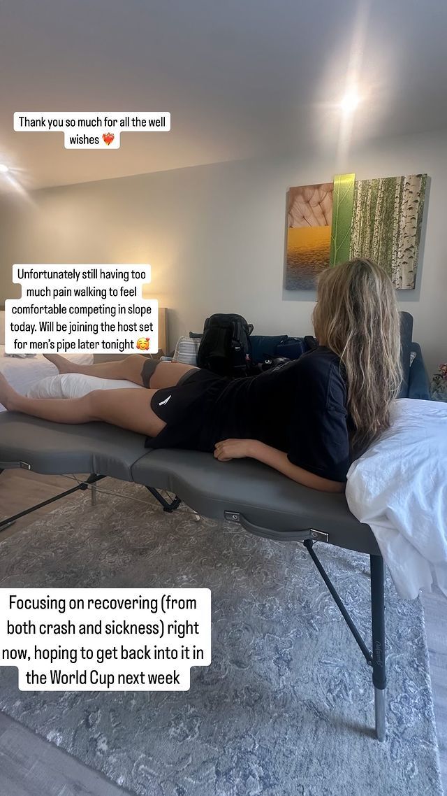 谷爱凌因伤退出自由式滑雪世界杯美国站 伤情影